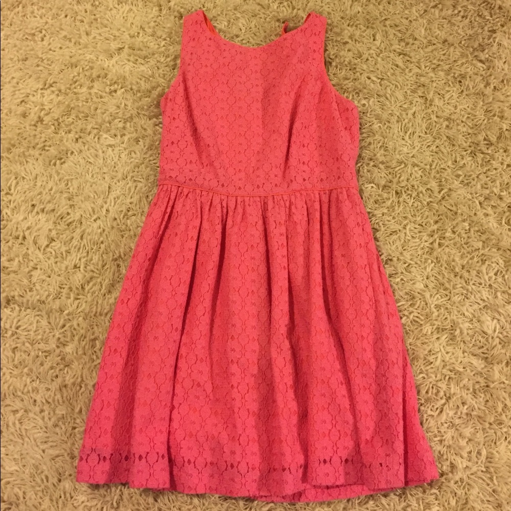 Lilly Pulitzer Pink Lace Dress
